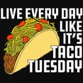 thumbnail image 2 of CafePress - Taco Tuesday Maternity Dark T Shirt - Maternity Dark T-Shirt, 2 of 3