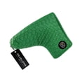 thumbnail image 1 of Colaxi Golf Club Cover PU Leather Protective Guard Protector Golf Putter Head Cover Green, 1 of 8