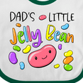 thumbnail image 4 of Inktastic Dads' Little Jellybean Cute Easter Candy Boys or Girls Baby Bib, 4 of 4