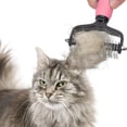 thumbnail image 3 of asddcavvf Upgraded Pet Dematting Comb for Dogs Cats Deshedding Undercoat Rake with Double Stainless Steel Teeth Dogs Reusable Lint Rollers Swifter Steamer Mop Washable Lint Rollers for Pet Hair Extra, 3 of 3