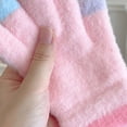 thumbnail image 4 of MeetoTime Kids Winter Gloves Colorful Fleece-Lined Warm Thickened Cold Weather Outdoor Stretch Gloves for Boys Girls 4-10 Years, 4 of 4