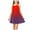 Red-32, variant on Ugoldhm Sleeveless Dresses for Girls Plaid Print Casual Cute Slip Dress Summer Clothes Size 4-15