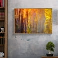thumbnail image 3 of wall26 Floating Framed Canvas Wall Art for Living Room, Bedroom Golden Abstract Oil Painting Canvas Prints for Home Decoration Ready to Hang - 24x36 inches, 3 of 4