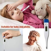 Digital Basal Body Thermometer,Rectal Underarm Thermometer,Thermometer with Fever Alert, Oral Thermometer for Adults