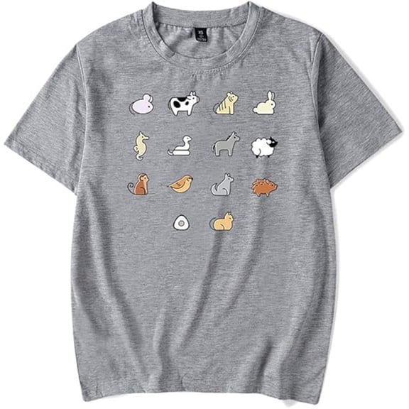 Fruit Basket Merch T-shirt Fashion Trend Anime Harajuku Short Sleeve