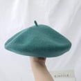 thumbnail image 1 of LinYooLi Ishihara Rimi Hat Vintage British Wool Beret Thick Japanese Painter Hat Korean Version Versatile Pumpkin Hat Girl, 1 of 9