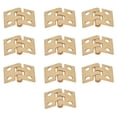 thumbnail image 4 of Ecomeon Mini Butler Tray Hinge Set,Simulation Furniture Hinge Pair,Mini Butler Tray Hinge Set Simulation Metal Miniature Furniture Hinge Pair For 1:12 Dollhouse, 4 of 8