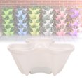 thumbnail image 2 of Strawberry Planter Pot Stackable Indoor Outdoor Plastic Containers for Growing Strawberries Herbs Flowers Vegetables, 2 of 5