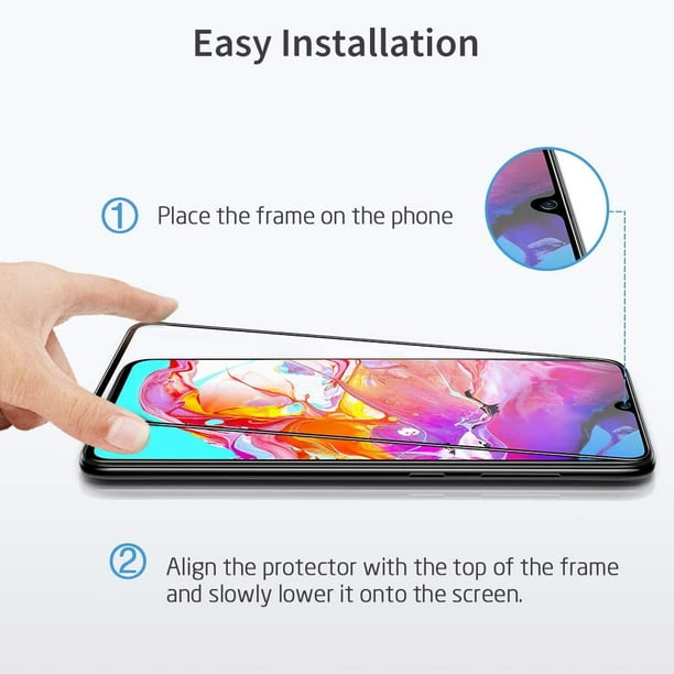 Protecteur d'écran incurvé en verre trempé anti-UV pour Samsung Gal