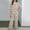 Khaki, variant on SGFCWSX Girls Clothing Sets Graphic Print Half Sleeve Wide Leg Pants 2 Piece Casual Outfit for Teens Khaki Size 15-16 Years