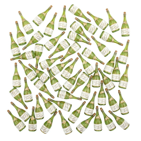 Fun Express Bulk 48 Pieces Mini Champagne Bubble Bottles