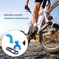 thumbnail image 1 of Bicycles Wheel Truing Stand Road Cycling Rims Back Rim Easy Repairing Adjustment Tool Bike Portable Outdoor Sports Repair Tools Spare Accessories Blue, 1 of 8