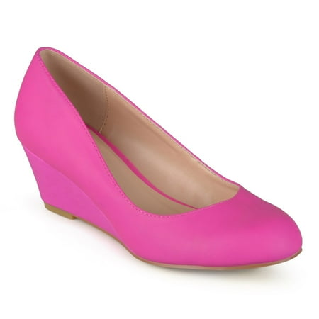 Journee Collection Dolup Women's Wedge Loafers Pink