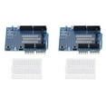 thumbnail image 4 of 2 Sets Prototype Expansion Board Mini Breadboard Prototyping Development Module Kit 3‑5V, 4 of 8