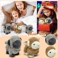 thumbnail image 2 of Plush Sheep, Ultra Soft Fluffy Stuffed Lamb, 10.2 inch Gray Cartoon Animal Toy, Perfect Companion for Toddlers Kids Themed Party Decoration Nursery Display Bedtime Cuddle Gift for All Ages, 2 of 7
