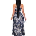 thumbnail image 3 of Franhais Women's 2PCS Beachwear Outfit Sets Summer Crop Tops + Leaf Print Skirt Swimsuit, 3 of 7