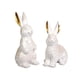 thumbnail image 1 of 2 figuras decorativas de conejo de Pascua para el hogar. Blanco, 1 of 7