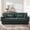 Green, variant on LQLI 88" Boucle Sectional Loveseat Sofa, Comfy Modular Convertible Couch Sofa Set w/Pillows, Modern Oversized Sleeper Cloud Couches Bed, Deep 2-Seat for Apartment Living Room, Easy Assembly
