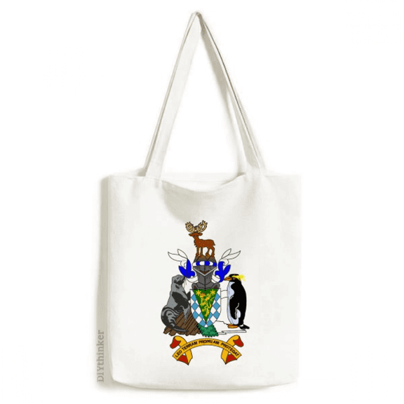 sgssi eu national emblem tote canvas bag shopping satchel casual handbag