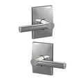 thumbnail image 4 of Schlage Fc172-Brw-Cen Custom Broadway Non-Turning Two-Sided Dummy Door Lever Set - Nickel, 4 of 7