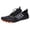 Black, variant on AUDeals Men's and Women's Water Shoes, Quick Dry Aqua Shoes with Elastic Stripes for Hiking, Swimming and Diving