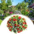 thumbnail image 2 of SPRING Artificial Rose Flower Balls For Hanging Decor, Adds Color And Natural Touch, Perfect For Home, Wedding, Stage Performances, 2 of 9