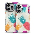 thumbnail image 2 of DesignSkinz Scratch-Resistant Hard Slim Case Compatible with iPhone 11 Pro (Compatible with MagSafe) - Retro Summer Pineapple v2, 2 of 9