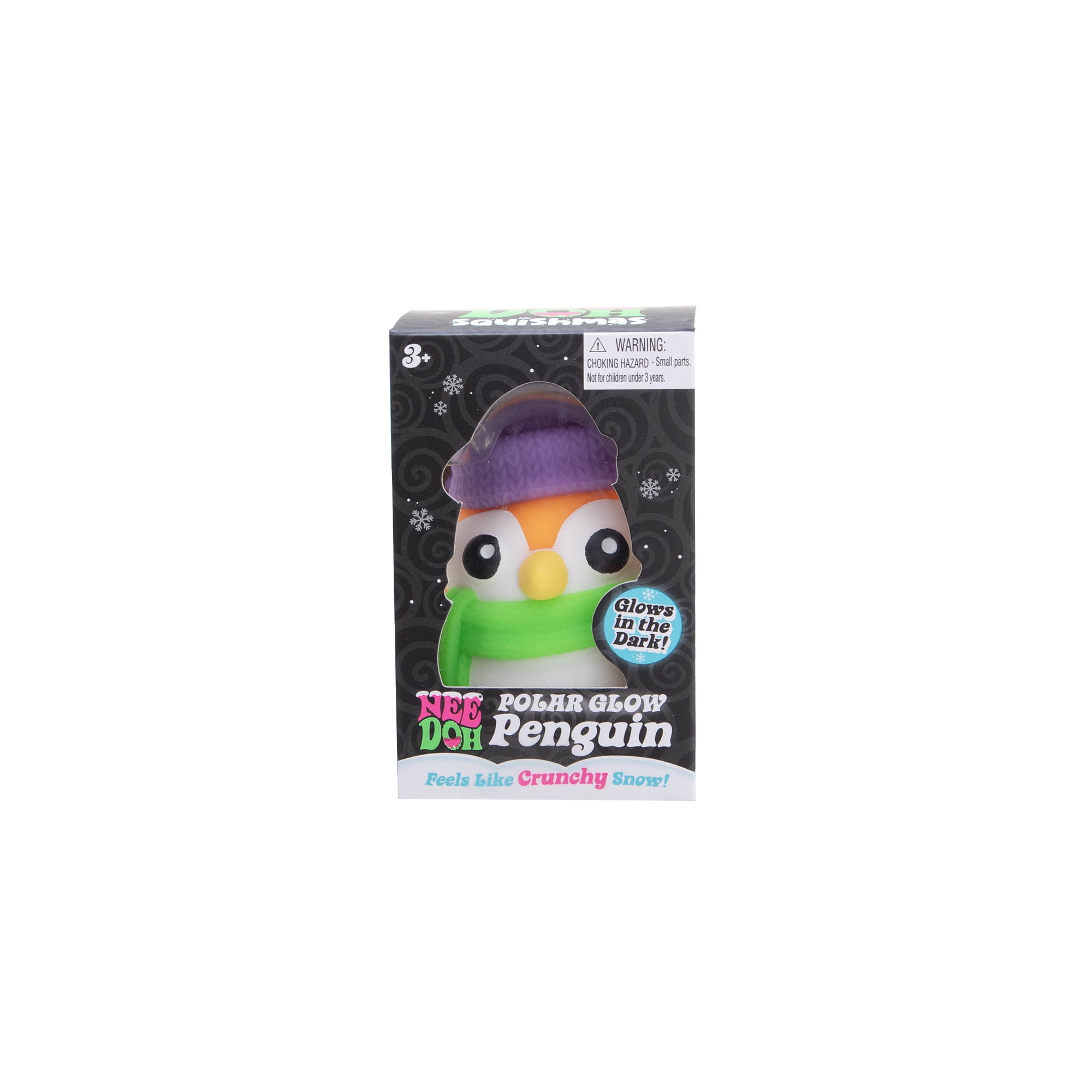 NeeDoh Polar Glow Penguin – Squishy, Novelty & Gag Toys for Children 3+