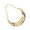 Gold, variant on Grandest Birch Women Alloy Semi-Circle Charm Choker Punk Statement Bib Chain Necklace Zinc Alloy Silver