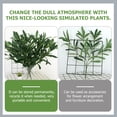 thumbnail image 2 of Monyance Plastic Plants 3pcs Eucalyptus Branches for Vase Bouquets Wedding Greenery Decor(16.54X15.35X0.08Inches), 2 of 10