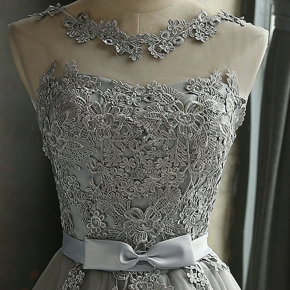 FRCOLOR 1Set Lace Tulle Prom Dress For Women In Party And Ceremony Settings