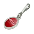 thumbnail image 2 of Merry Christmas Holiday Reindeer Antiqued Oval Charm Clothes Purse Suitcase Backpack Zipper Pull Aid, 2 of 3