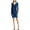 Blue, variant on American Living Womens Hendrick Midi Dress, Blue, 2