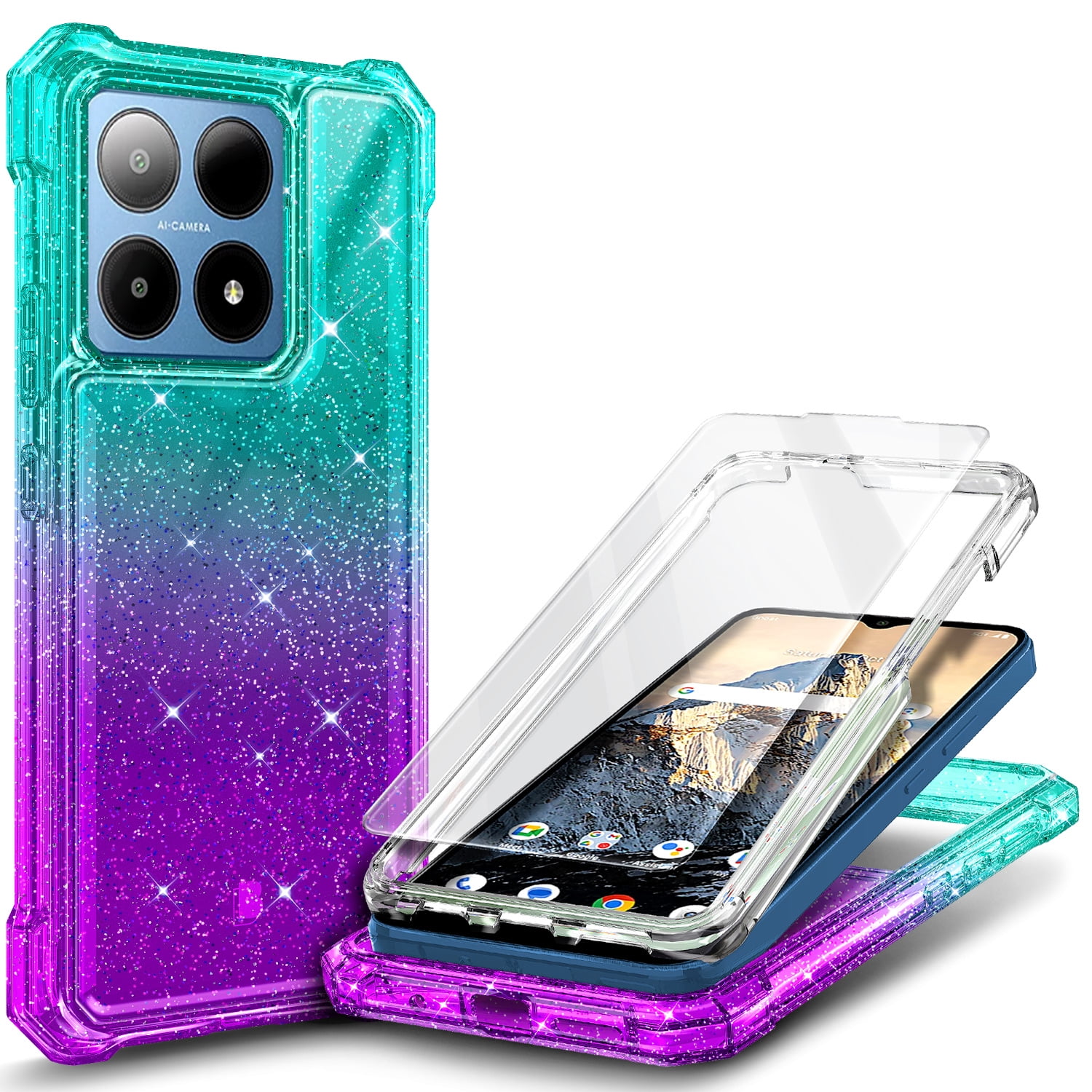 NGB SUPREMACY For Boost Mobile Summit 5G Phone Case Boost Summit 5G Phone Case Full-Body Protective Shockproof Boost Summit 5G Case Boost Mobile Summit 5G Case