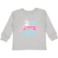 thumbnail image 3 of Inktastic Most Magical Big Sis- Cute Unicorn Girls Long Sleeve Toddler T-Shirt, 3 of 5