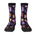 thumbnail image 3 of Calcetines con diseño de axolotl feliz, accesorios para mujer, calcetines de vestir flexibles para hombre, 3 of 5