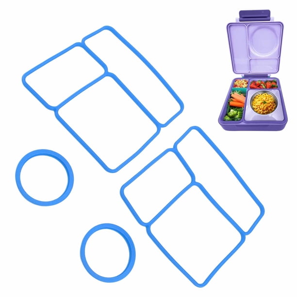 Junta Hermética Para Recipiente De Alimentos, Paquete De 2, Sellado De Tapa Para