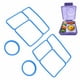 thumbnail image 1 of Junta Hermética Para Recipiente De Alimentos, Paquete De 2, Sellado De Tapa Para, 1 of 7