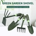 thumbnail image 6 of Green Stainless Steel Horticultural Shovel with Rubber Handle, Planting and Gardening Tool for Flowers and Vegetables, Small Plant Shovel for Outdoor Land Plowing, 6 of 7