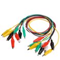 thumbnail image 2 of Amdohai 10pcs 50CM Wire Electronics Connecting Wire Test Alligator Clips Colorful Crocodile Clips Cable Jumper Test Leads Double-ended, 2 of 6