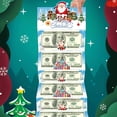 thumbnail image 5 of Steadline Folding Holiday Envelope,Christmas Themed Surprise Pouch With 10 Card Slots,Thick Paper Construction,Interactive Game Prop And Gift Container For Family Gatherings(Blue), 5 of 7