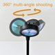 thumbnail image 4 of Luces nocturnas, proyector de arcoíris al atardecer, lámpara de mesita de noche Usb, regalo para el Día de San Valentín, lámparas de dormitorio, Bar, café, luz LED de ambiente, 4 of 4