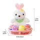 thumbnail image 3 of Juguetes de piscina, juguetes para bebés, juguetes para niños pequeños, juego de conejito de Pascua de peluche con huevos, lindos huevos rellenos de colores, suaves rellenos para canastas de Pascua, r, 3 of 9