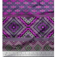 thumbnail image 1 of Soimoi Rayon Fabric Geometric Southwestern Print Fabric by the Yard 56 Inch Wide, 1 of 1