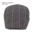 thumbnail image 7 of Newsboy Hats for Men Cotton Flat Cap Adjustable Breathable Cap for Men Gatsby Cabbie Driving Hunting Hat Newsboy Hat, 7 of 7