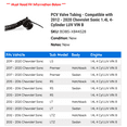 thumbnail image 2 of PCV Valve Tubing - Compatible with 2012 - 2020 Chevy Sonic 1.4L 4-Cylinder LUV VIN B 2013 2014 2015 2016 2017 2018 2019, 2 of 2