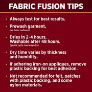 Aleenes Fabric Fusion Needlenose 2 fl oz, Dries Clear, Permanent Adhesive Glue 0.19 lb. Dries in 30 Minutes