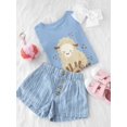thumbnail image 3 of Cute Baby Lamb Sleepy T-Shirt Toddler -Image by Shutterstock,  2 Toddler, 3 of 4