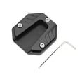 thumbnail image 2 of Motorcycle Parking Stability Pad & Aluminum Alloy Anti-Sink Side Stand Extender | Support Plate for Soft Ground & Pavement, 2 of 8