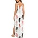 thumbnail image 4 of Elegante mujer Casual con cuello en V vestidos estampados verano sin mangas vestido de jersey OAVQHLG3B Store  lin121212, 4 of 5